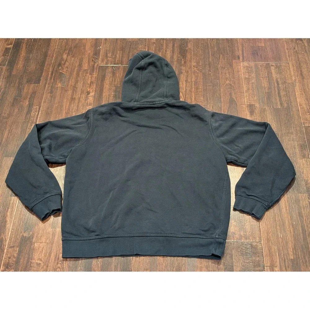 Nike‎ Hoodie Mens Large Black Pullover Embroidered Swoosh Sweatshirt 673381-010